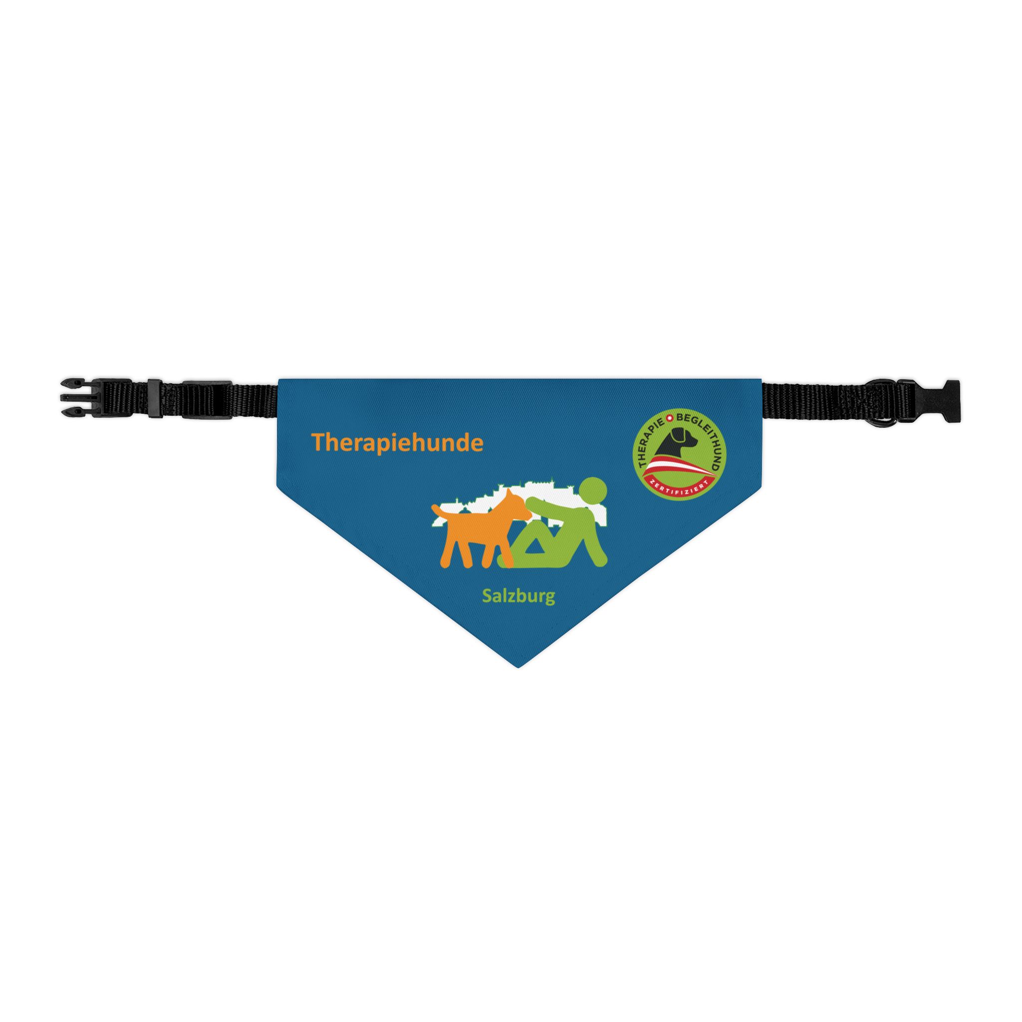 Therapiehunde Salzburg Bandana Sea Blue – Bild 3