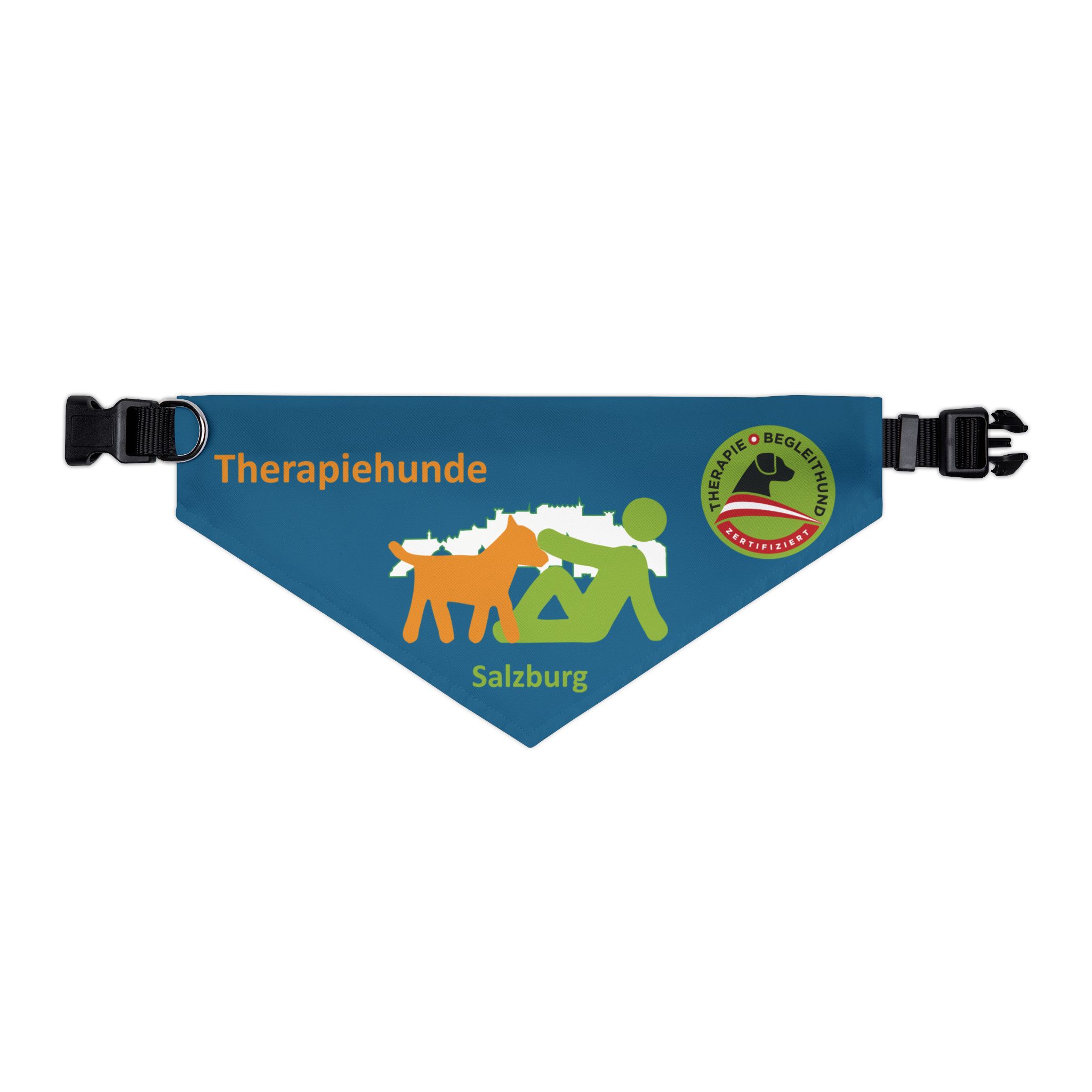 Therapiehunde Salzburg Bandana Sea Blue – Bild 9