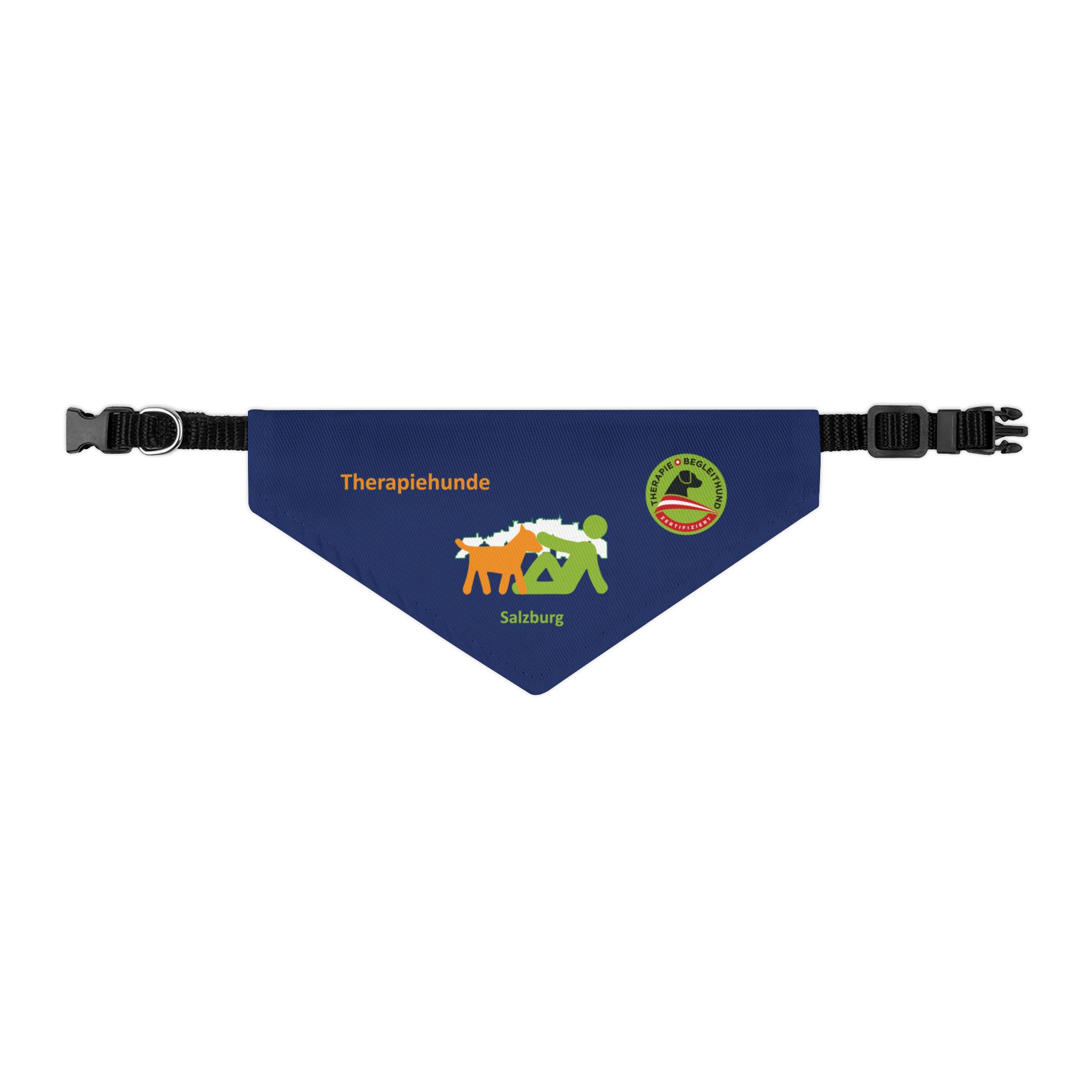 Therapiehunde Salzburg Bandana Navy Blue – Bild 6