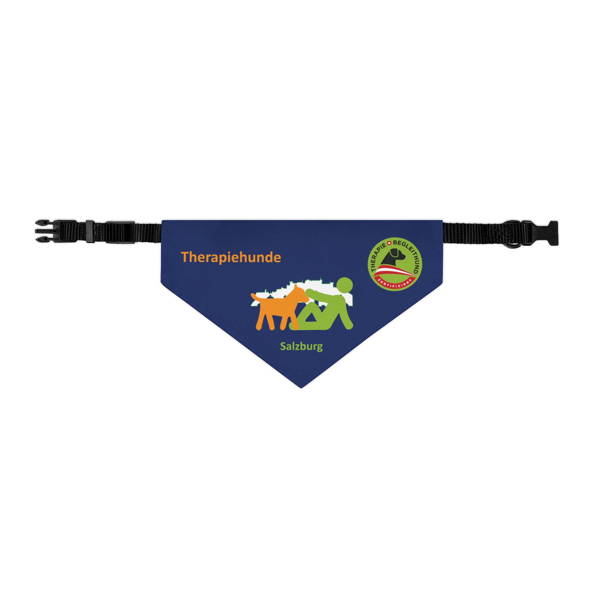 Therapiehunde Salzburg Bandana Navy Blue – Bild 3