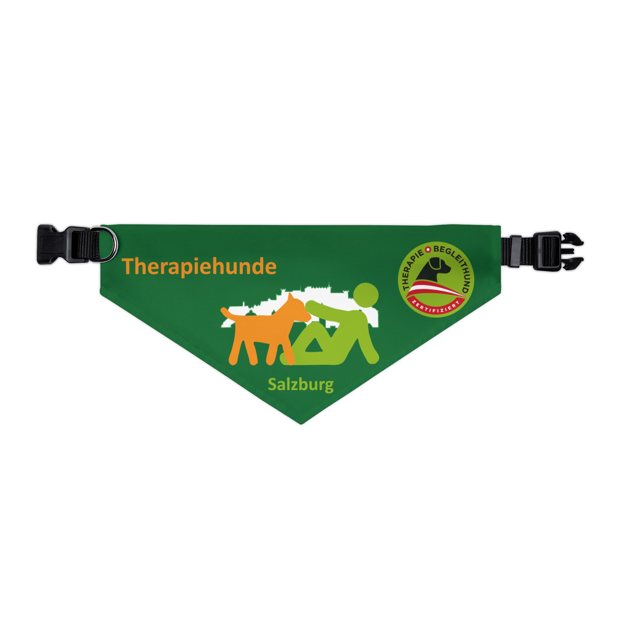 Therapiehunde Salzburg Bandana grün – Bild 9