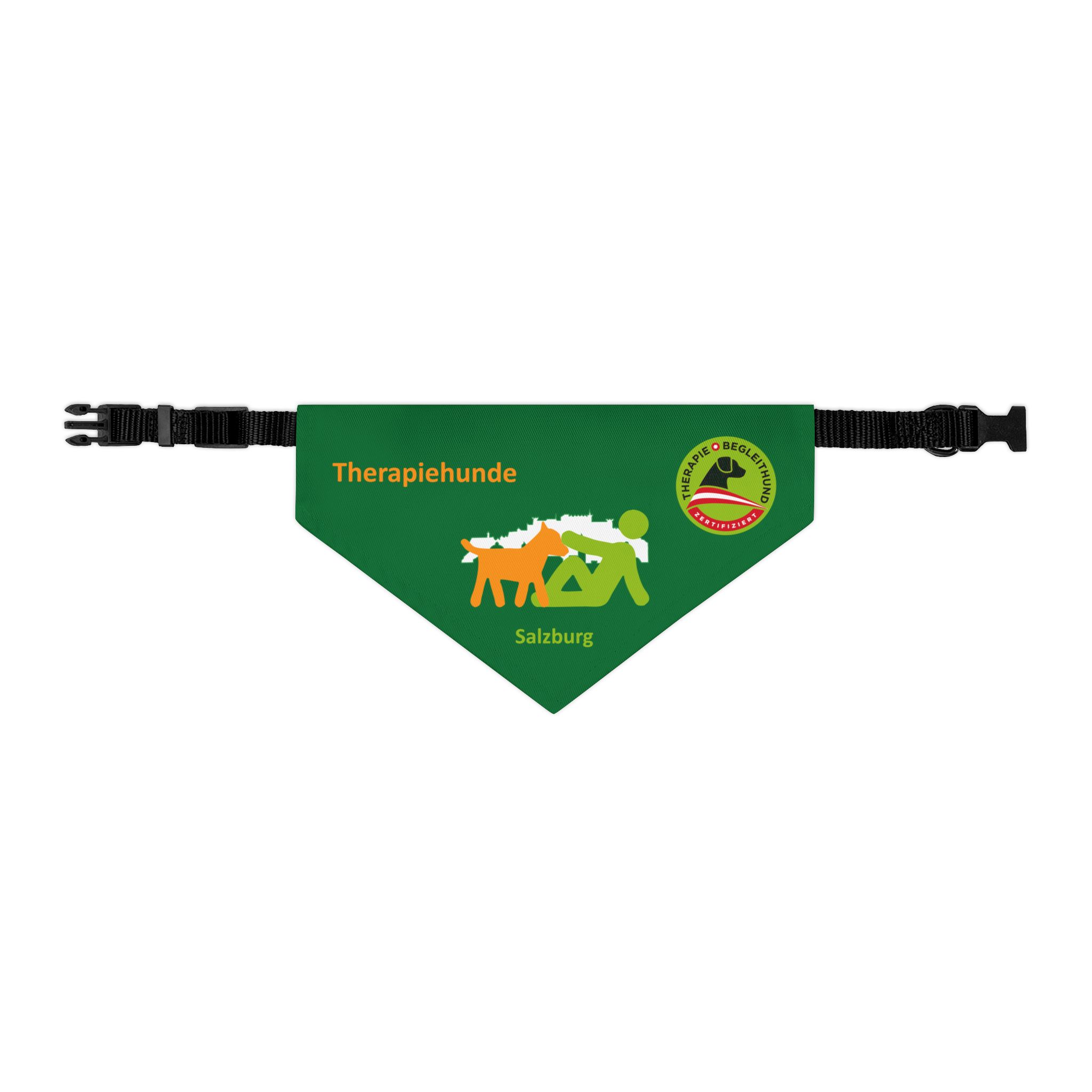 Therapiehunde Salzburg Bandana grün – Bild 3