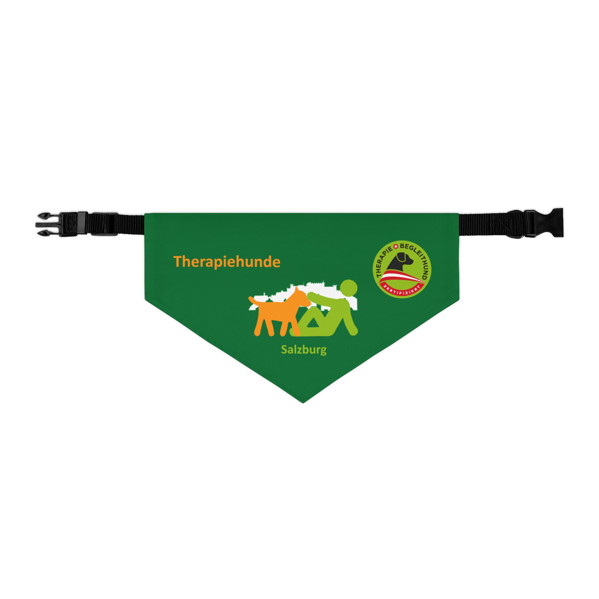 Therapiehunde Salzburg Bandana grün